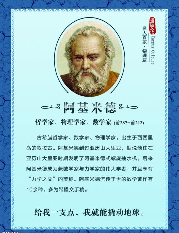 古希腊数学家,物理学家----阿基米德